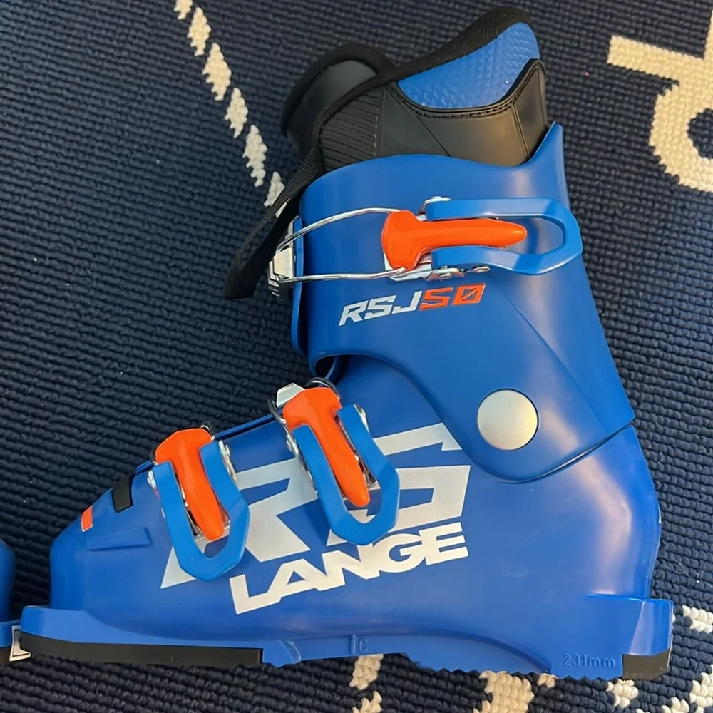 Boys NWT Lange Ski Boots Size 18.5 - Picture 4 of 9